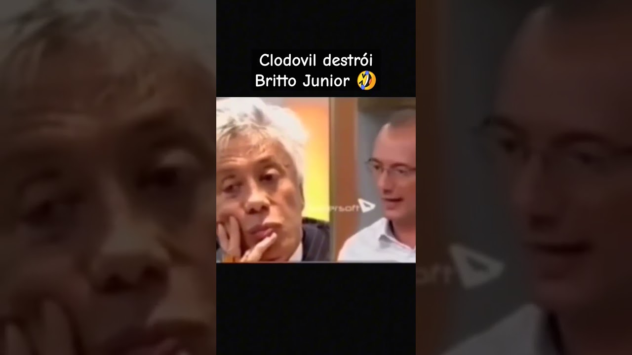 O dia que Clodovil deixou Britto Jr no chinelo 🤣🤣🤣🤣 #clodovil #shorts
