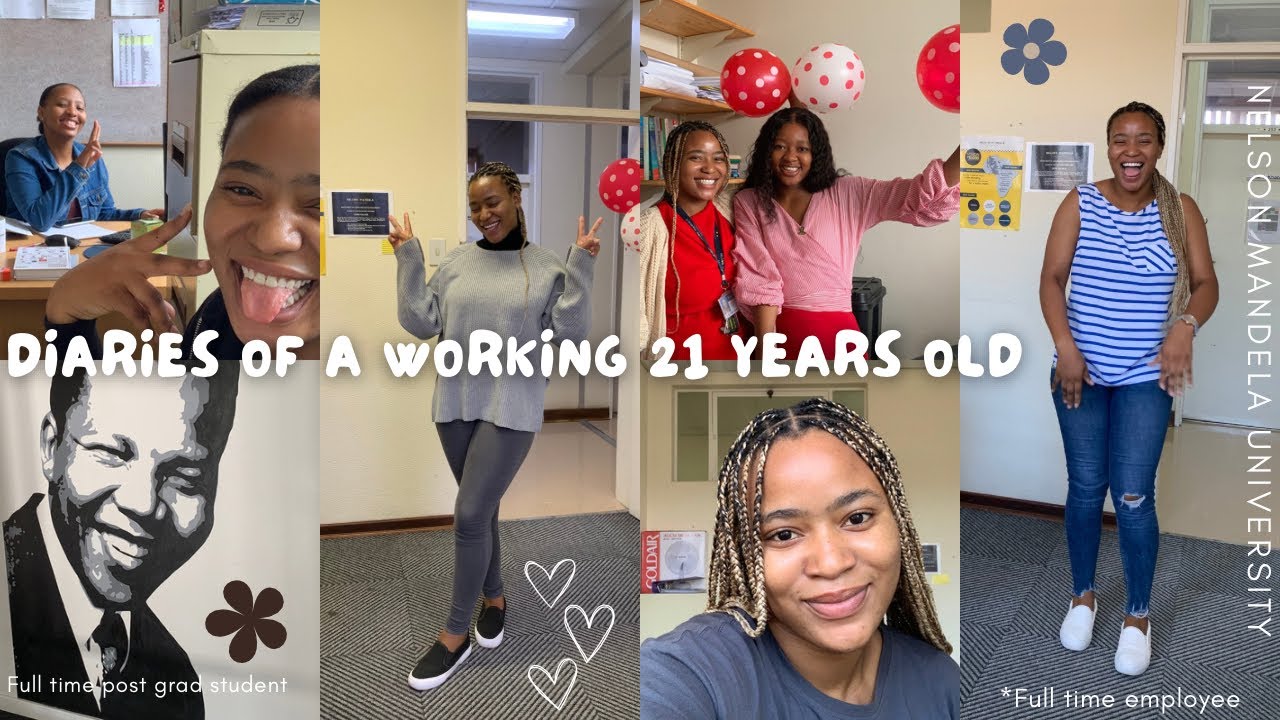 WORK VLOG :) ACADEMIA Girl edition | 9 to 5 + full time post grad student | NMU 🇿🇦♥️