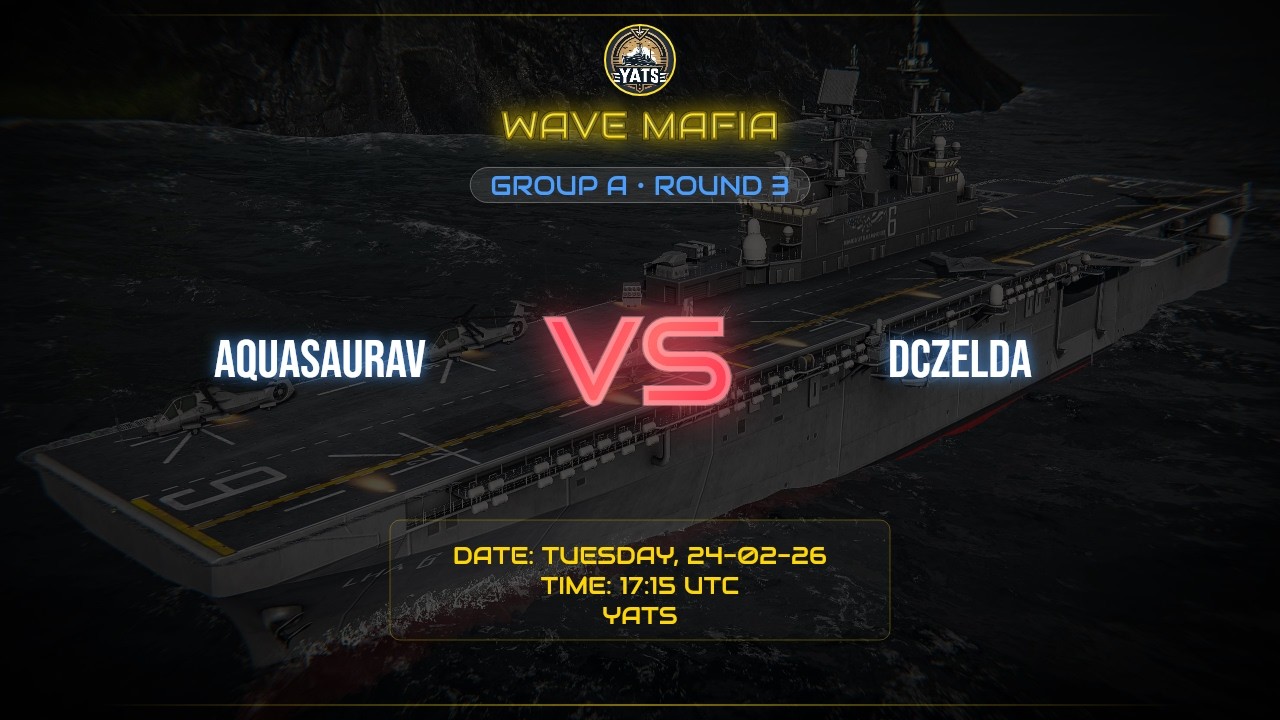WAVE MAFIA || R3 || GROUP A || MATCH 2 || AQUASAURAV VS DCZELDA