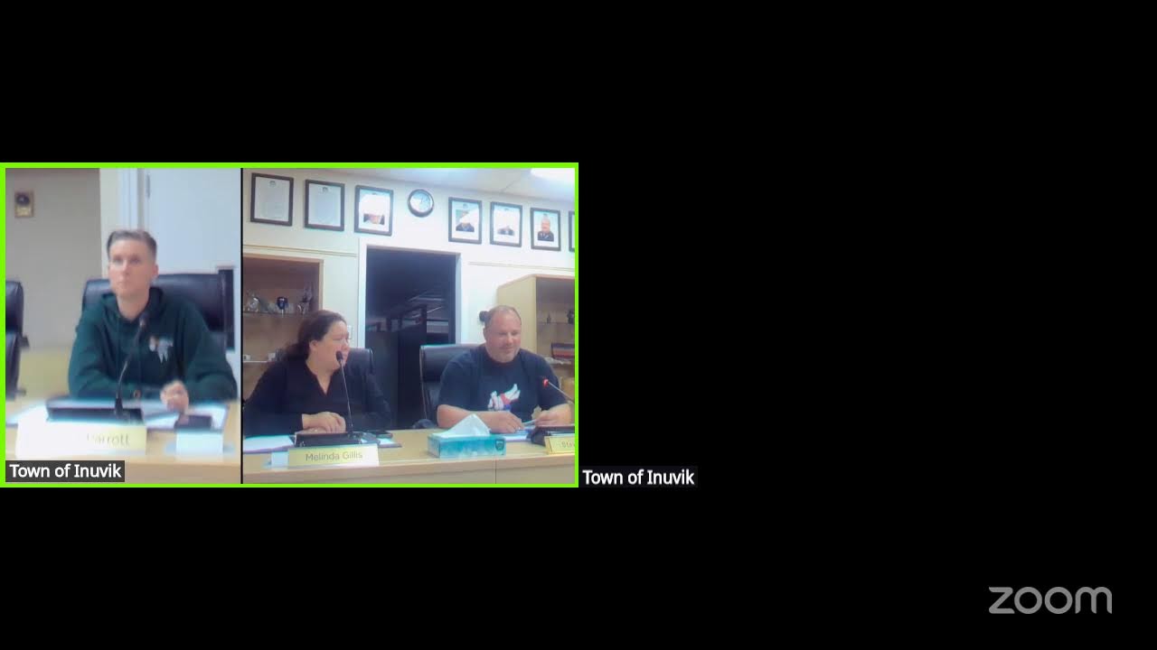 Committee of the Whole Meeting, Town of Inuvik - September 8, 2025