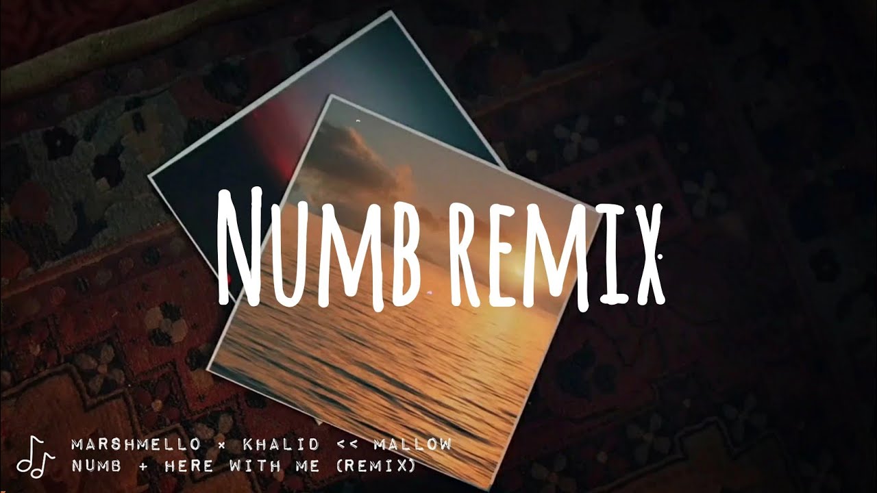 Marshmello,Khalid - Numb (Remix with drop) ...