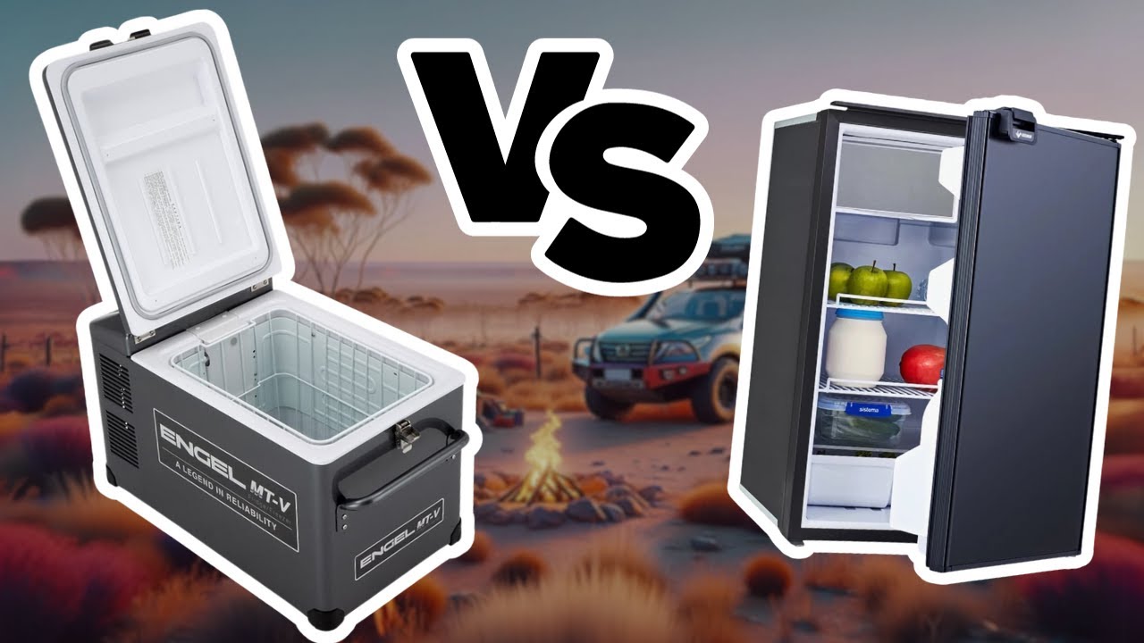 UPRIGHT FRIDGE VS ENGEL CAMP FRIDGE! (why we chose the BUSHMAN!)