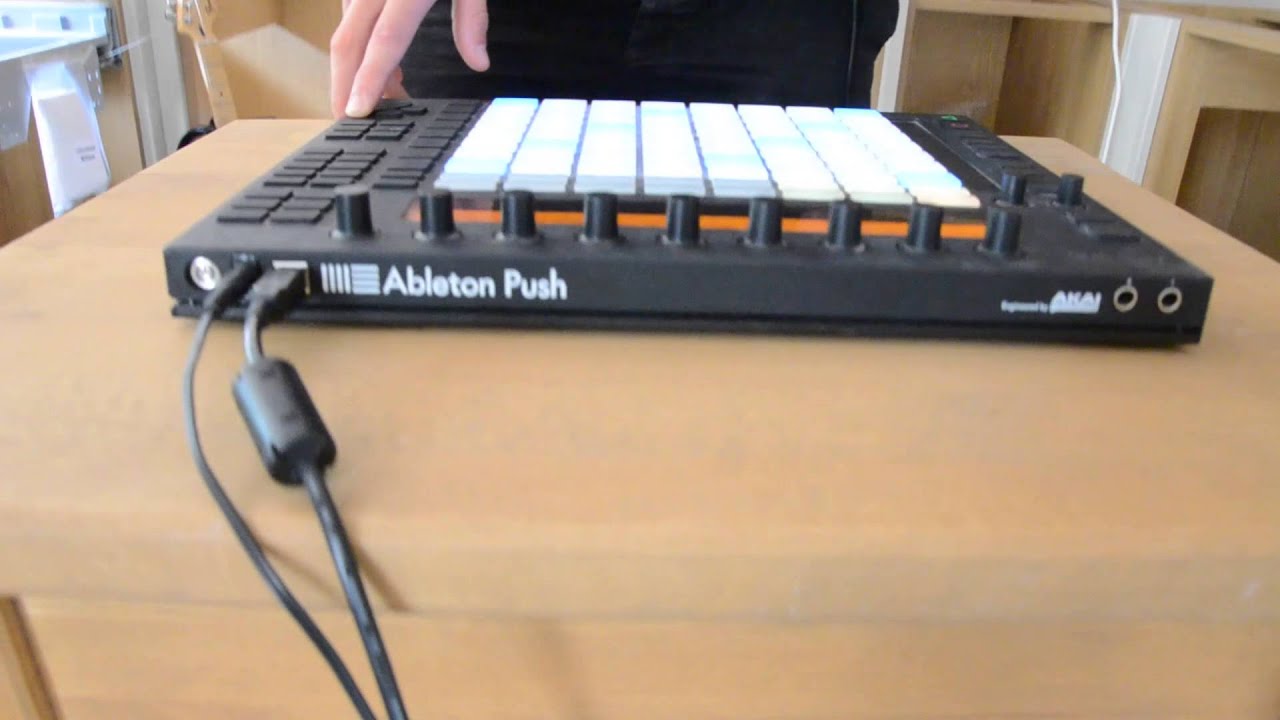 Ableton Push Performance- Fast Car- Tracy Chapman Cover
