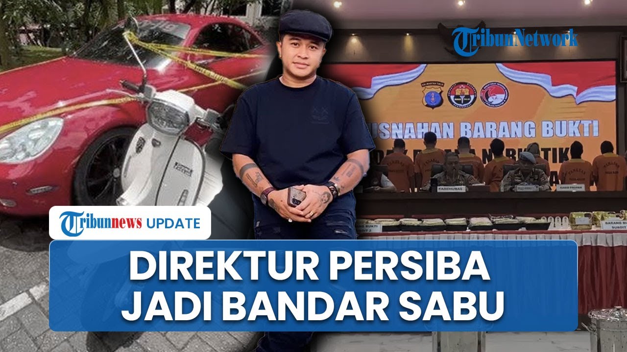 Polisi Tangkap Direktur Persiba Balikpapan Catur Adi, Diduga Jadi Bandar Narkoba Jaringan Kalimantan