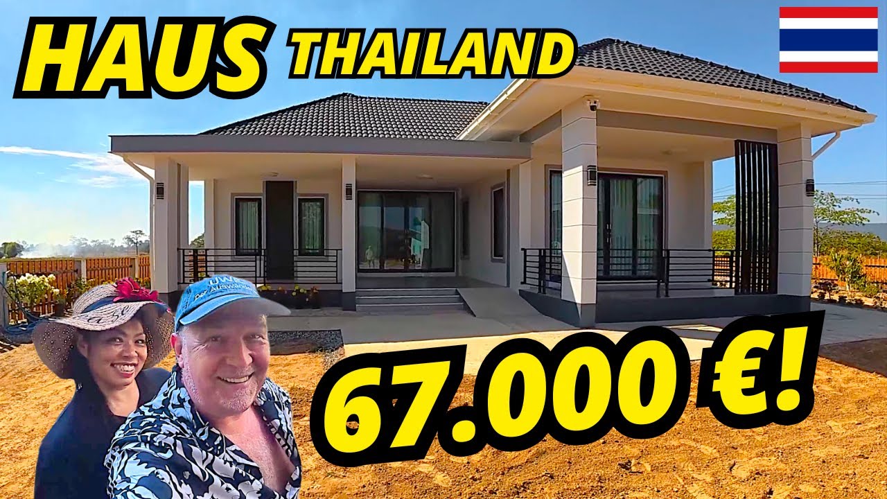 Hausbau in Thailand (Teil 3): Fertig! 175 m² schlüsselfertig für 67.000 €