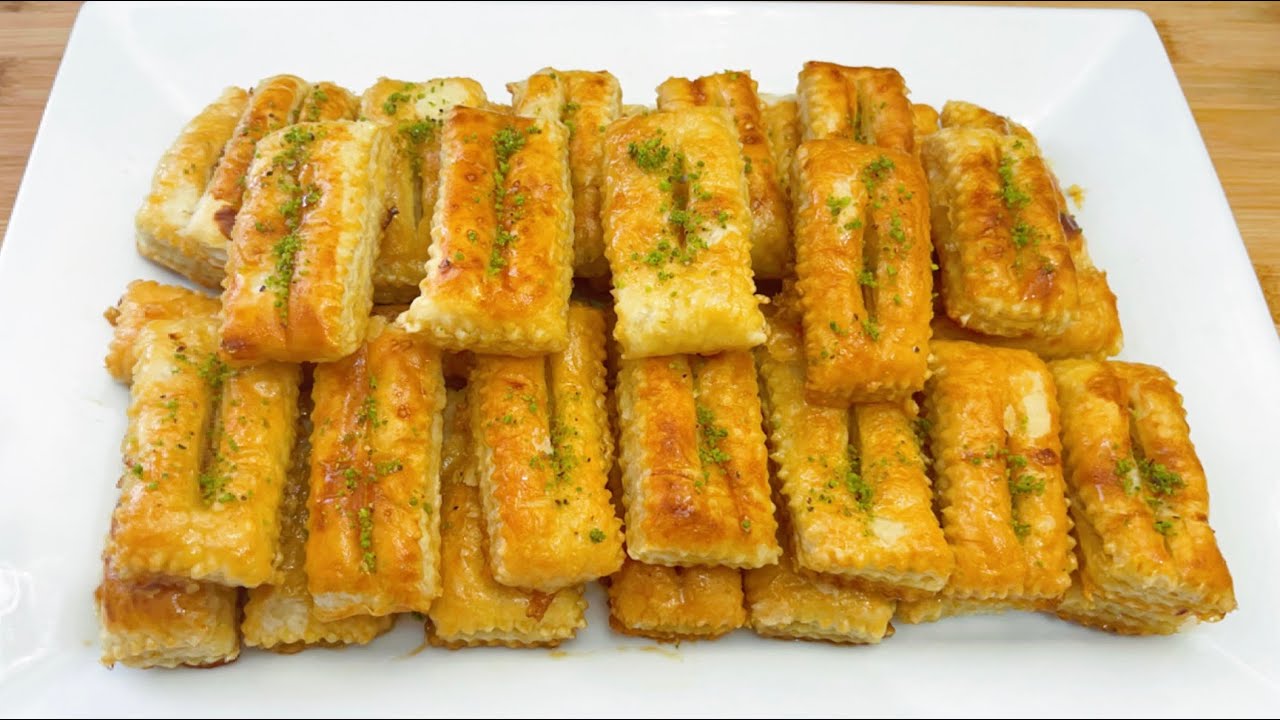 Shirini Zaban / Easy delicious  special dessert recipe شیرینی زبان فوری و پر طرفدار