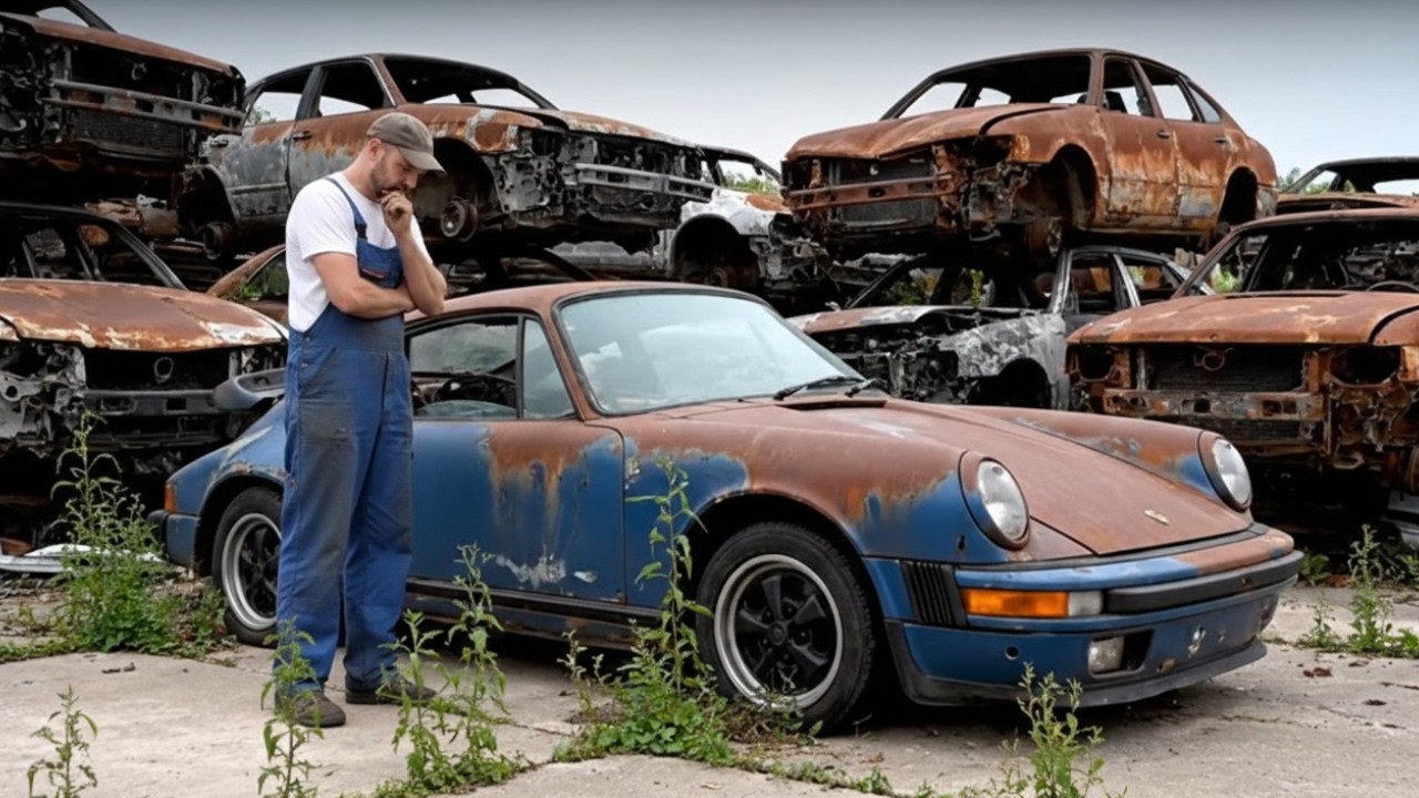 ASMR Car Restoration | Porsche 911 Carrera | From Rust to Showroom Icon