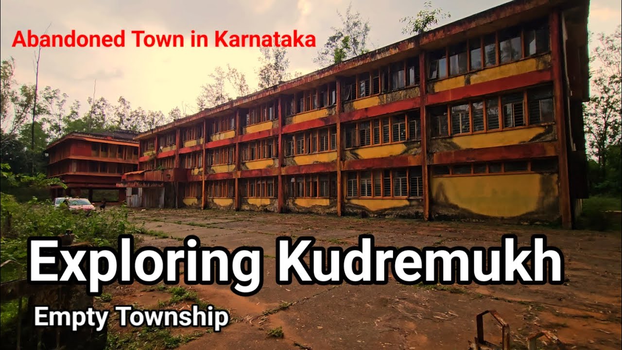 Exploring Empty Town | Kudremukha | Abandoned town