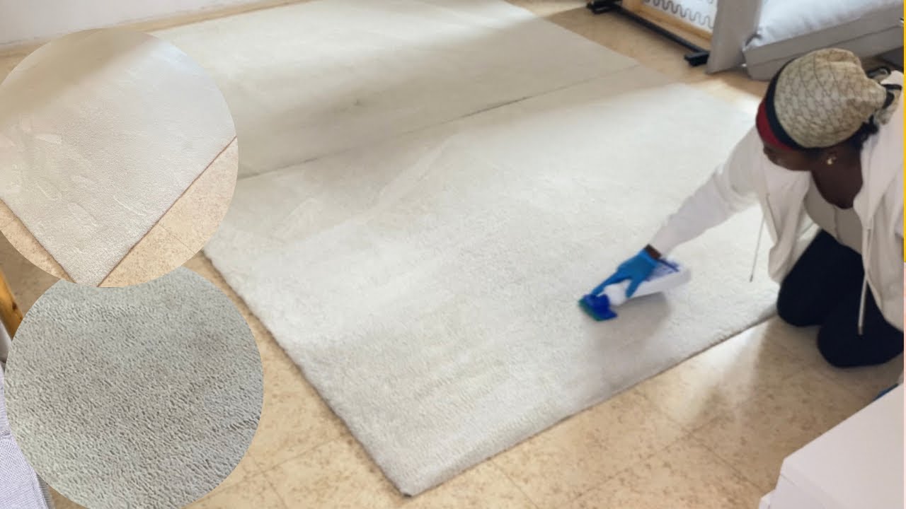 nettoyage tapis a la main rapide et facile astuces de grand-mère