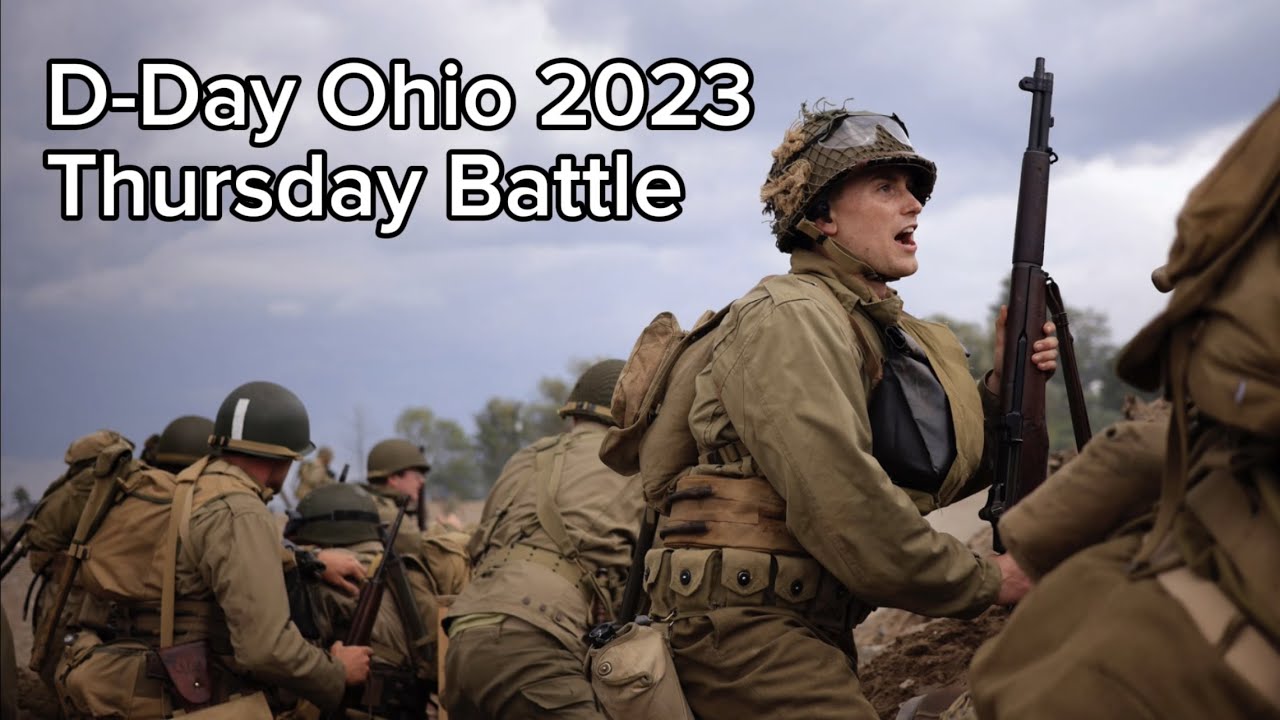 Unforgettable POV D-Day Re-enactment: Landing in Higgins Boats at D-Day Ohio 2023