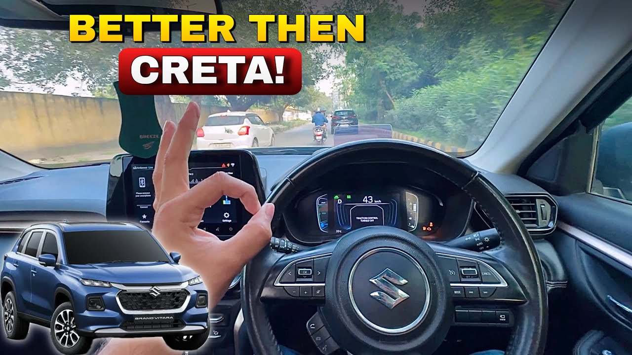 2024 Suzuki Grand Vitara Strong Hybrid Drive Review 🔥| Better than Hyundai Creta and Kia Seltos?