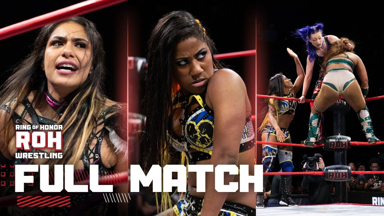 FULL MATCH Athena & Billie Starkz vs. Maya World & Hyan | ROH TV 11/13/2025