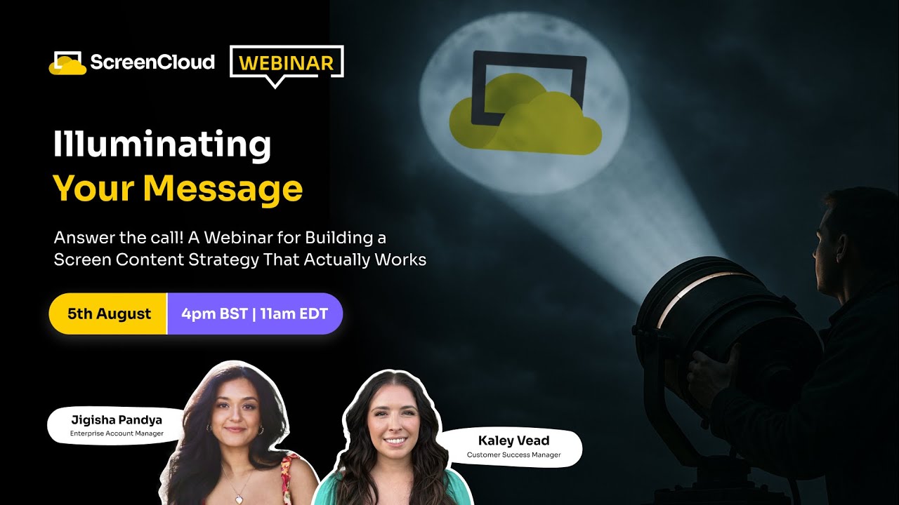 Illuminating Your Screens Webinar