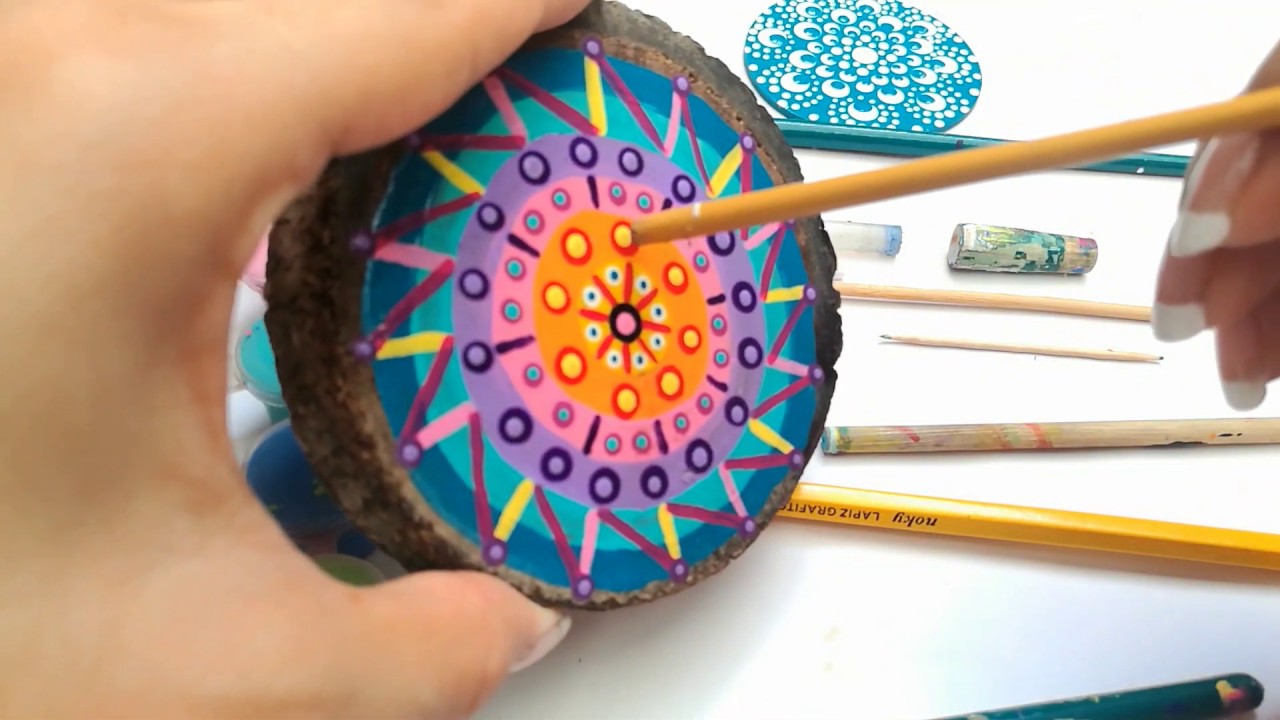 Herramientas para pintar mandalas / Mandalas DIY tools / Tutorial mandalas fáciles 2020