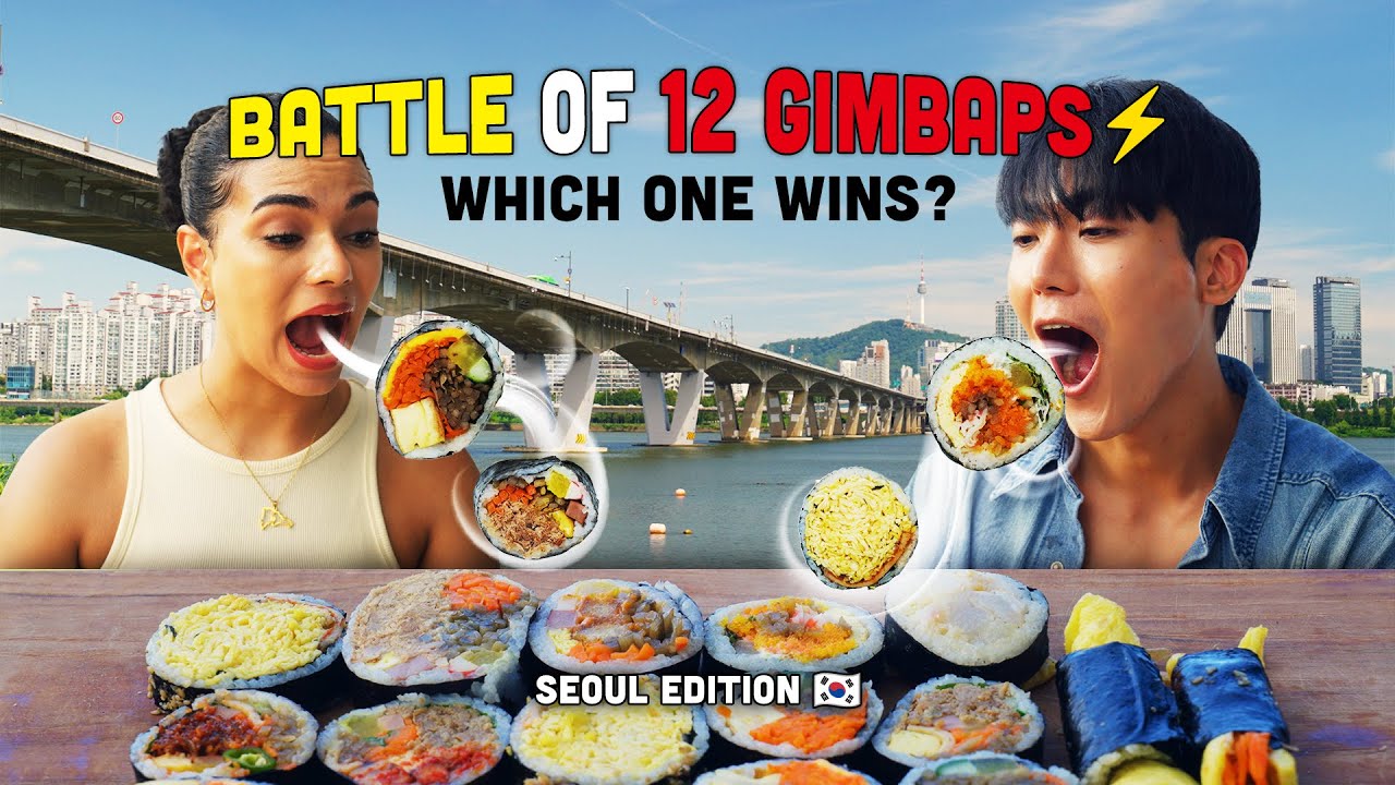 Seoul&rsquo;s Best Gimbap Battle: Which one is the King of Gimbap?