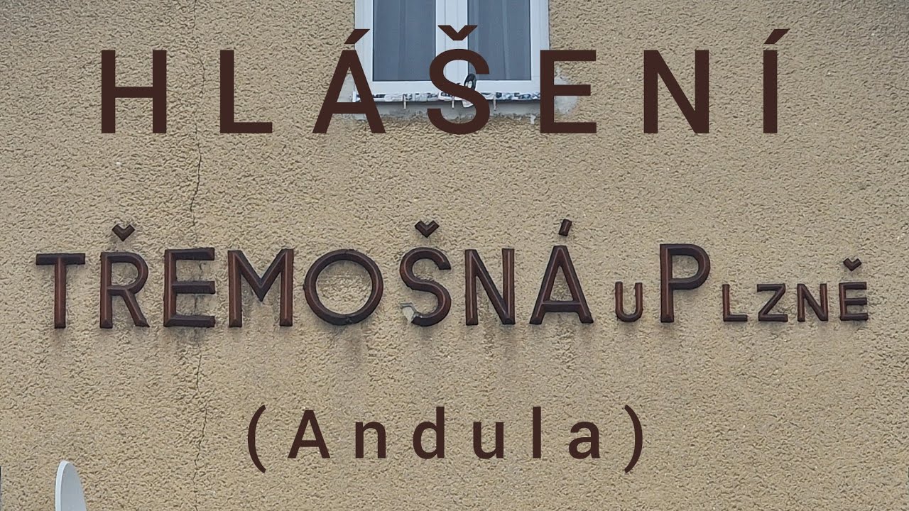 Hlášení - Třemošná u Plzně [INISS]