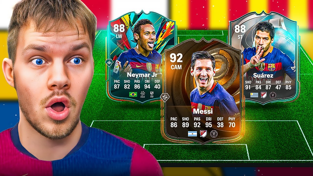 Jeg genforende Messi, Suarez og Neymar i FC25!