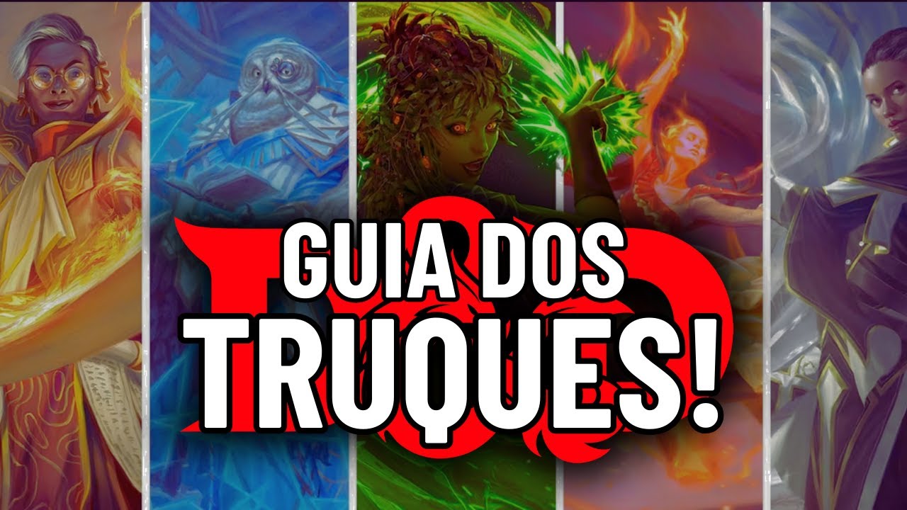 GUIA DEFINITIVO DOS TRUQUES DE D&D! (COM TODAS AS EXPANSÕES)