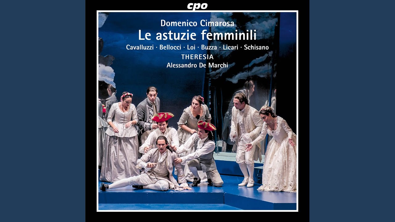 Le astuzie femminili, Act I Scene 3: So curioso di vedere