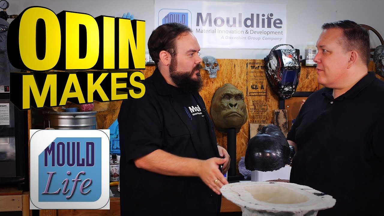 Odin Makes: Odin with a matrix mold at Mouldlife USA