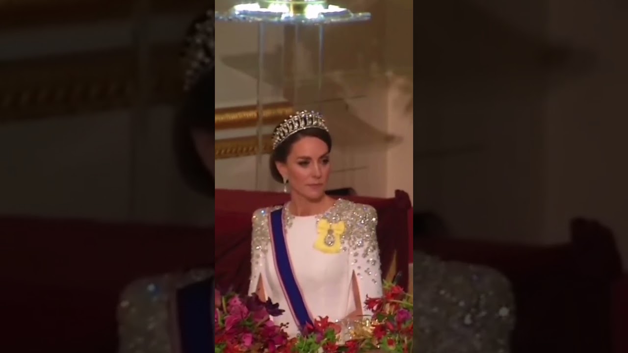 #Shorts  That tiara is the best! Kate  looks stunning with it so perfect #kate