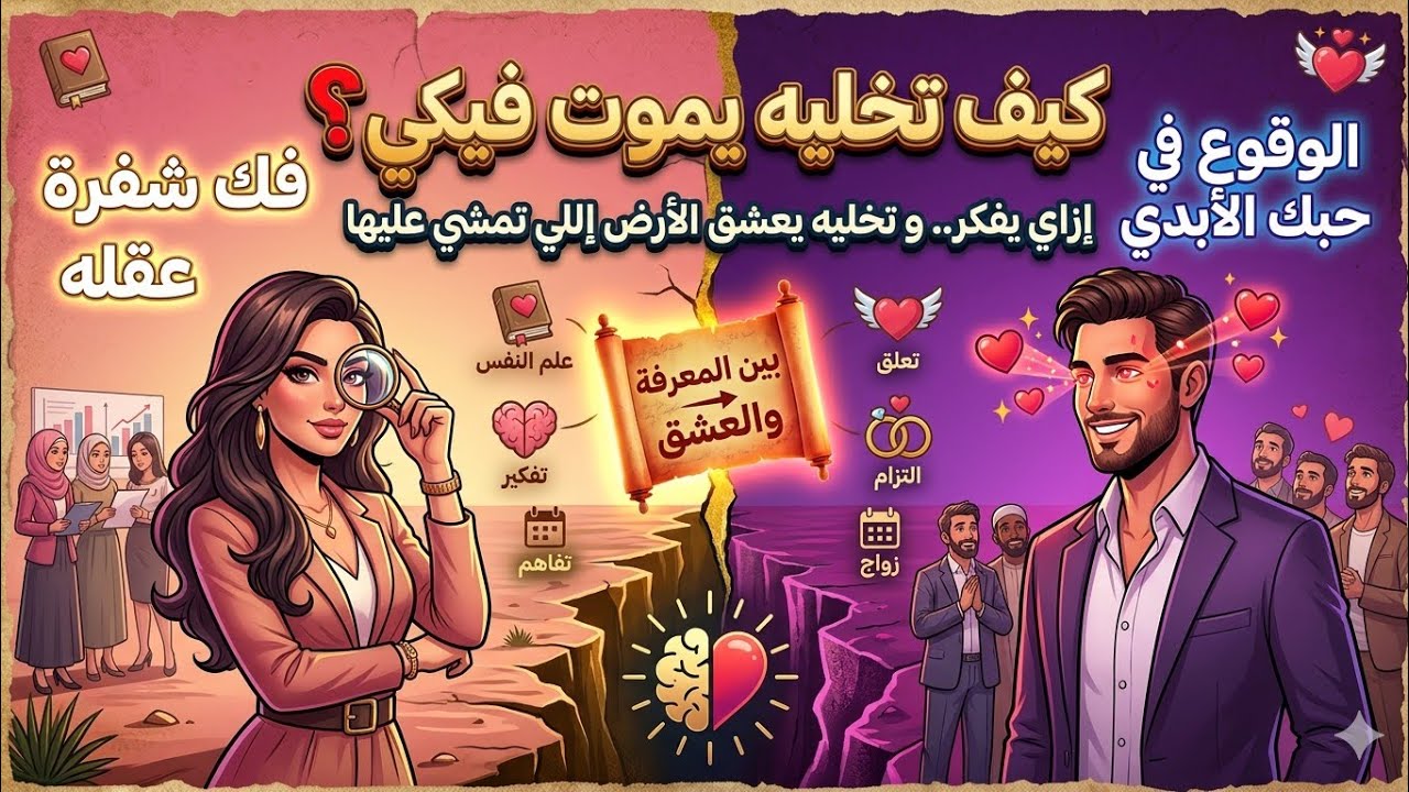 كيف تعرف خطيبك او حبيبك كيف يفكر😌 و تخليه يموت فيكي حب 💘 🥰