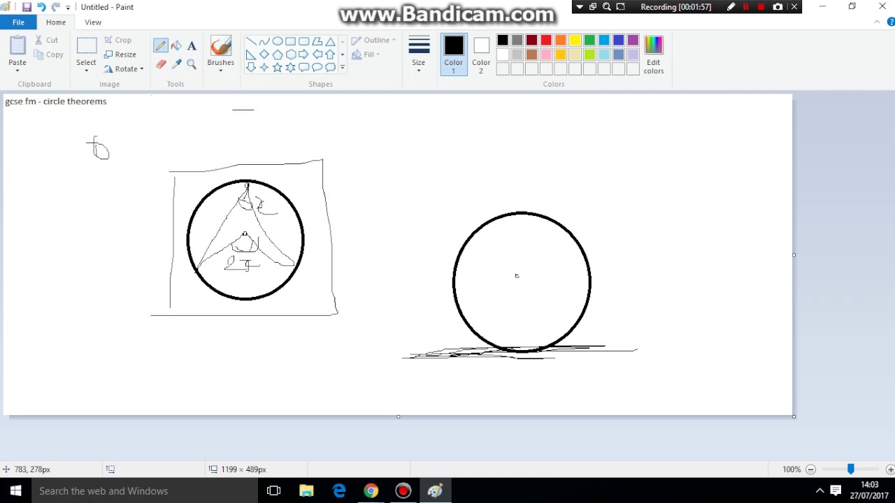 GCSE Further Maths - Basic Circle Theorems