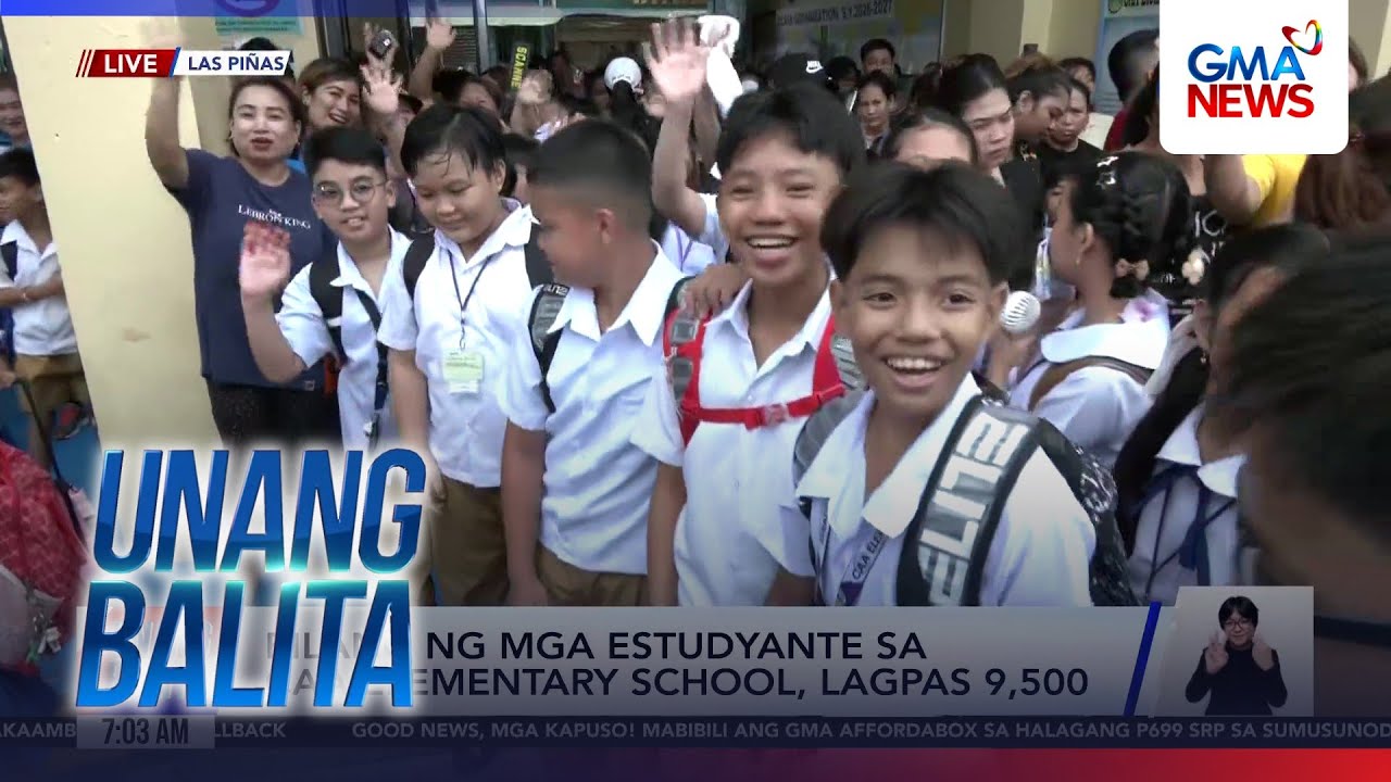 Back to school situation sa CAA Elementary School | Unang Hirit