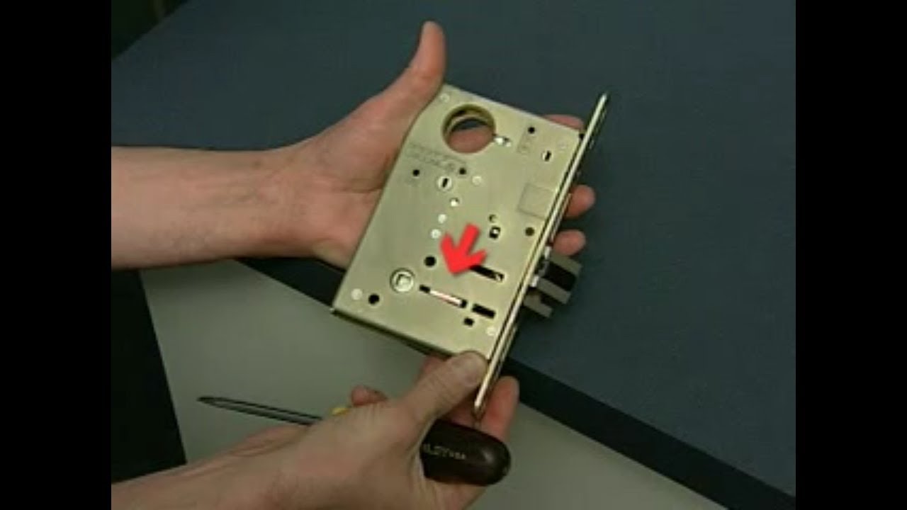 SARGENT 8200 Mortise Lock Installation