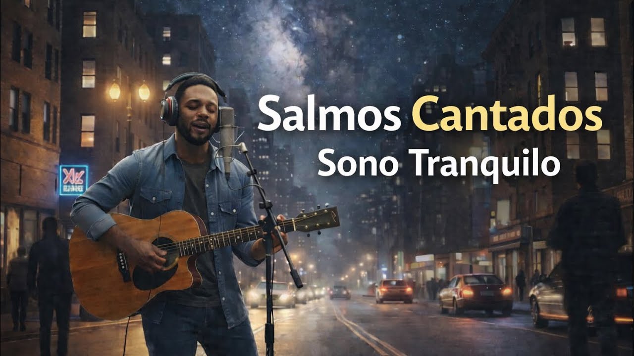 Salmos Cantados Para dormir 8h Profundamente | Ouça Todas as Noites