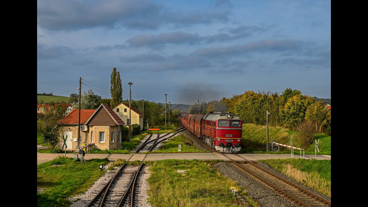 Mit 120 274 und 132 158 um Zeitz - Abschied im Kohlerevier mit sowjetischer Dieselpower.
