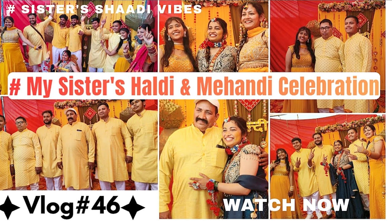 Haldi + Mehandi= Full Masti 🤩🤗 || Haryanvi Marriage || Hansi City || Vlog#46 || @RaineeNagora 