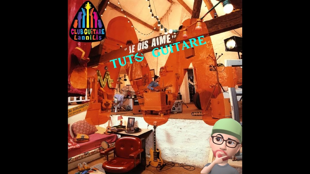 JE DIS AIME :  -M-  Tuto Guitare