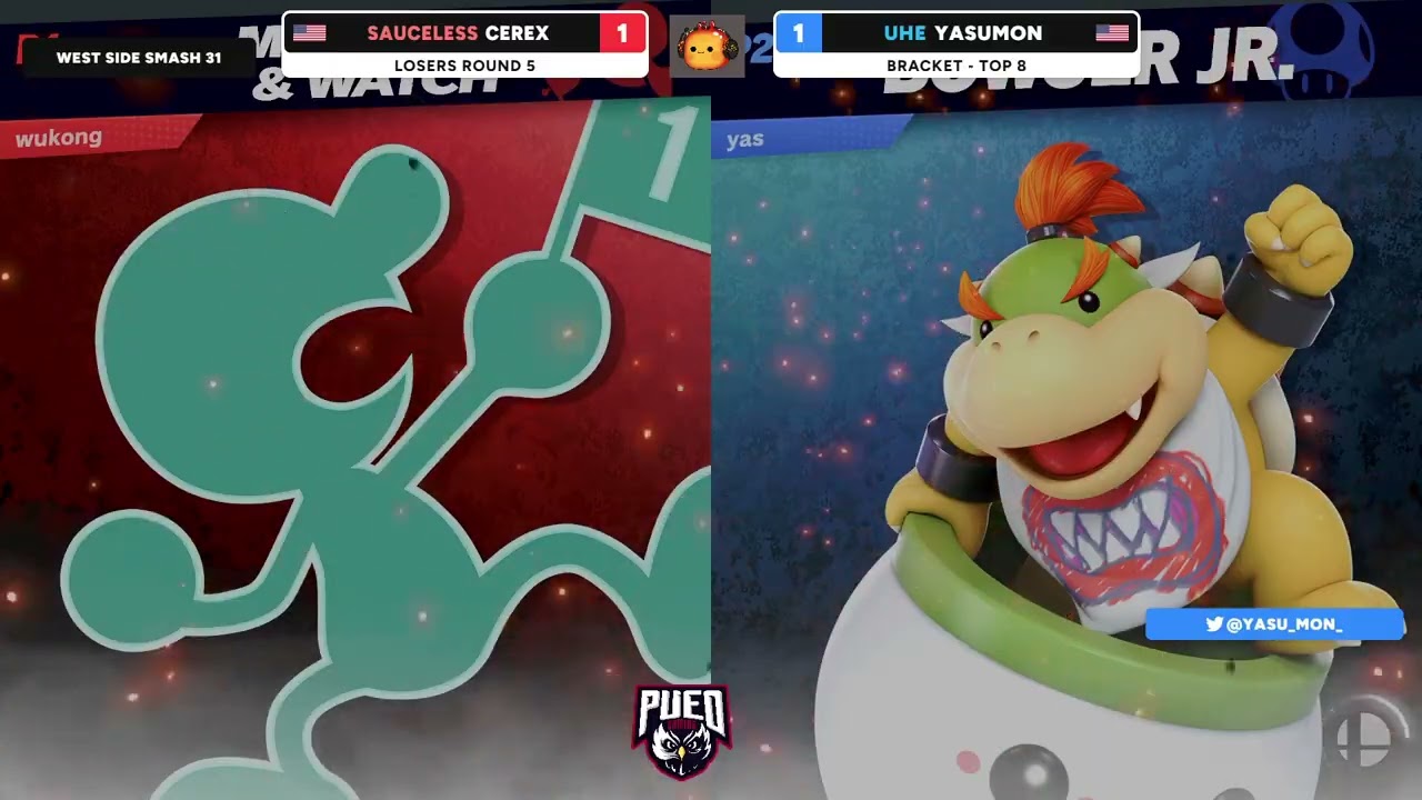 West Side Smash 31: LT8 - YasuMon vs Big Stew