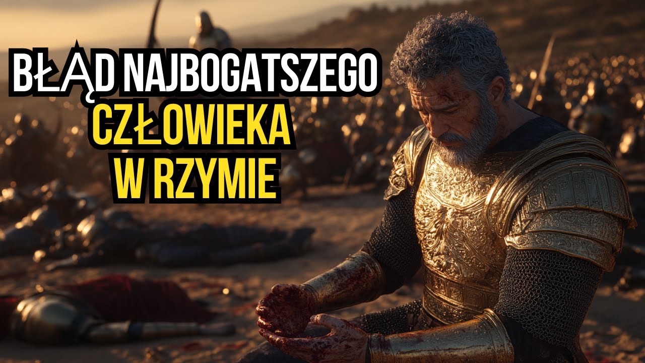ZŁOTO i KREW: Jak Krassus, NAJBOGATSZY Człowiek Rzymu, Doprowadził ARMIĘ RZYMSKĄ do MASAKRY