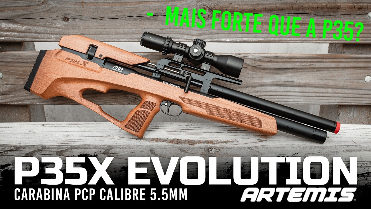 SUPER REVIEW Carabina PCP P35X Evolution Artemis 5.5mm