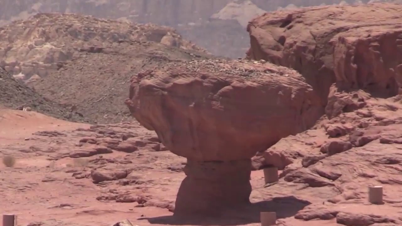 Timna Valley - King Solomon Copper Mines, Israel, July 2017