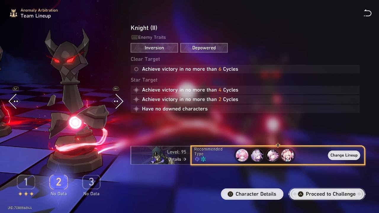 Honkai: Star Rail 4.0 Anomaly Arbitration Knight 2