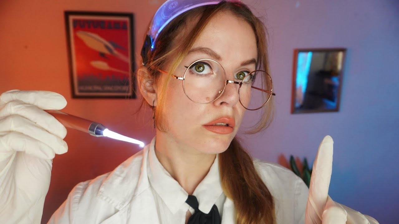 ASMR EXAMEN NERVIOS CRANEALES ASTRONAUTA roleplay español
