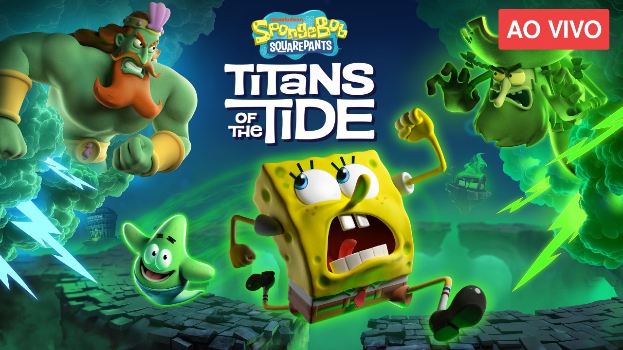 Bob Esponja: Titãs da Maré – Gameplay completa | Theuzau #2