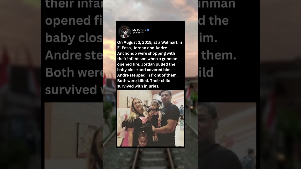 On August 3, 2019, at a Walmart in El Paso, Jordan and Andre