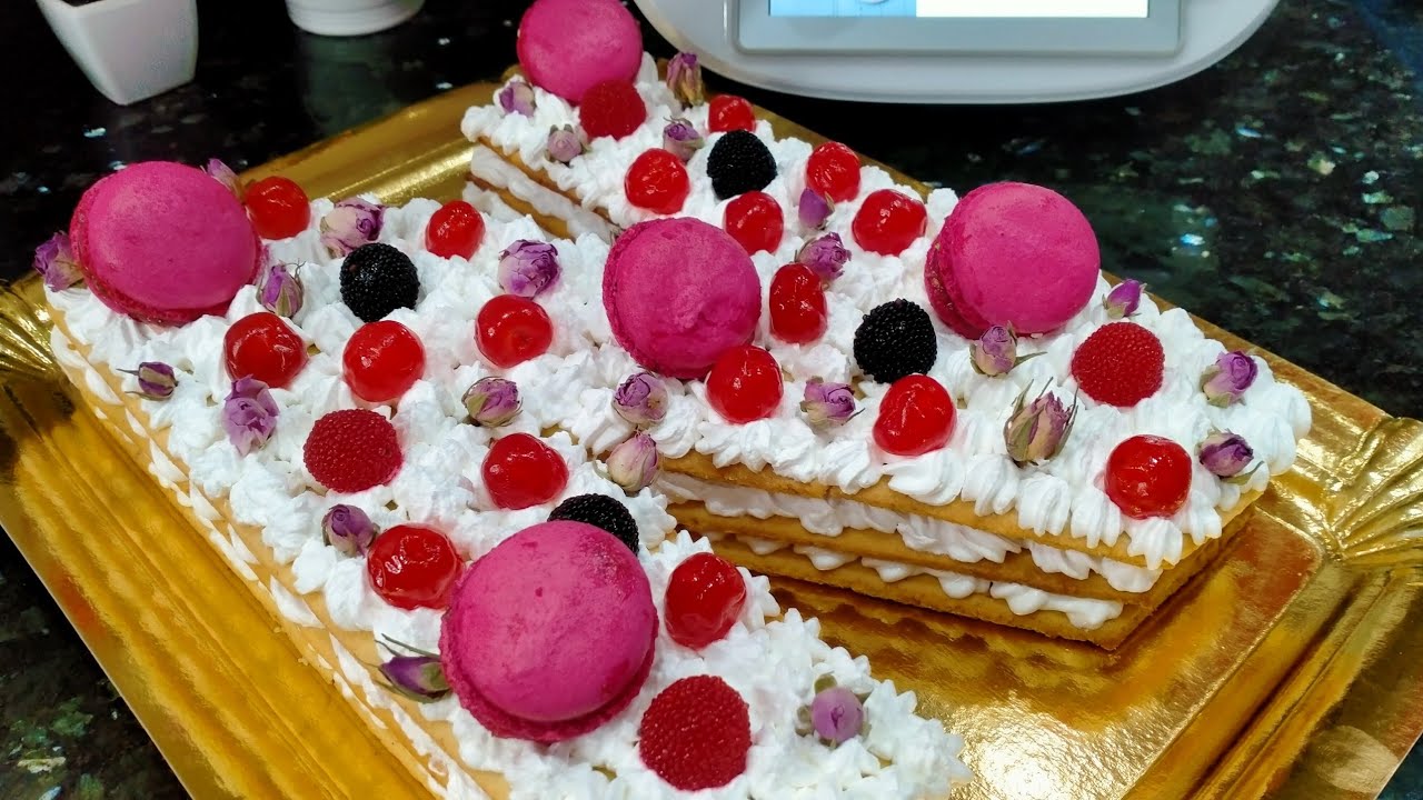 Meilleure recette de lettre cake/number cake au thermomix facile à réaliser