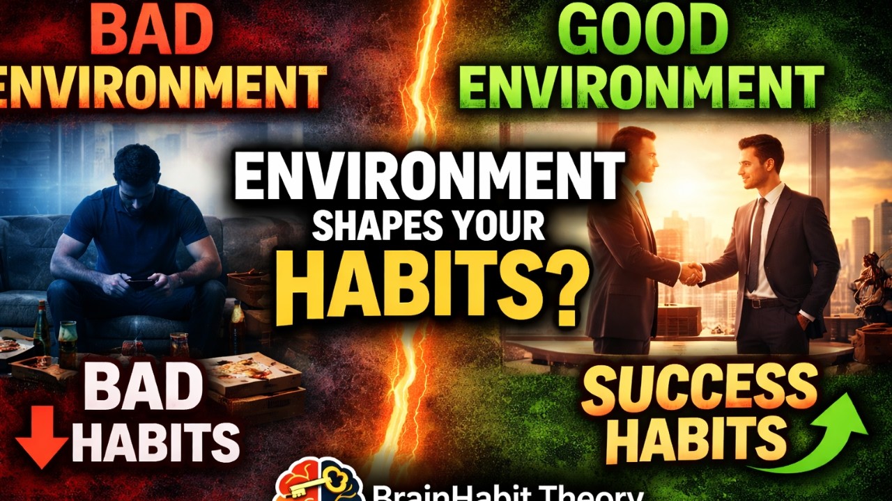 How Your Environment Shapes Your Habits (The Psychology Mindset)