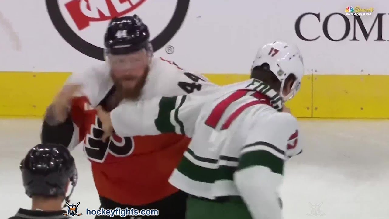 Marcus Foligno vs Nicolas Deslauriers Oct 18, 2025