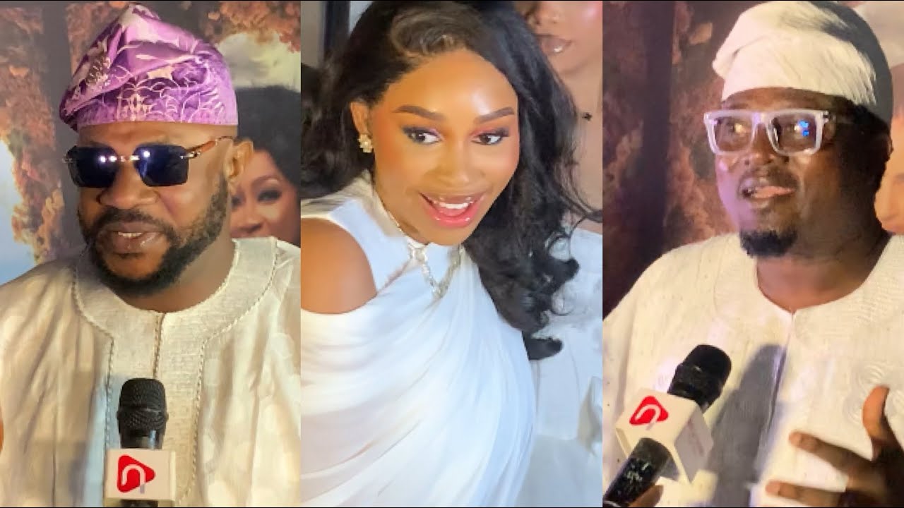 SEE WHAT ODUNLADE ADEKOLA,AND MUYIWA ADEMOLA DID TO YETUNDE BANABAS AT KILANKO MIVIE PREMIERE 