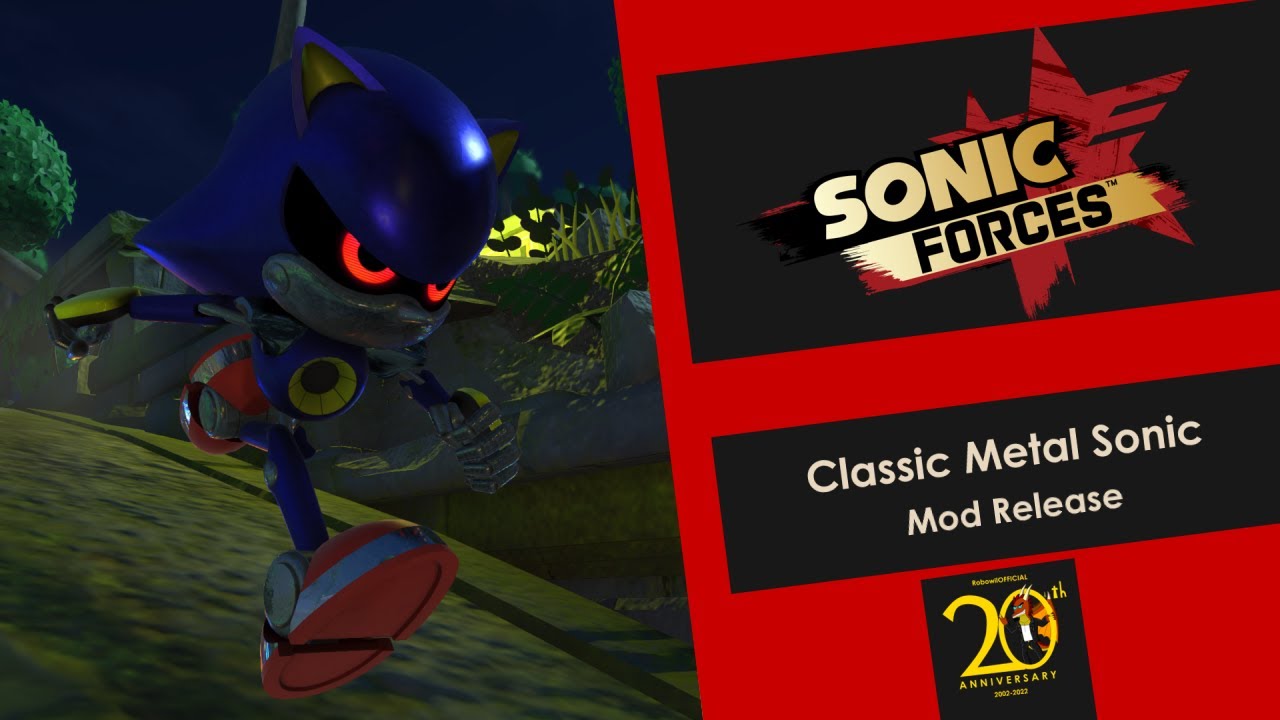 Sonic Forces (PC) - Classic Metal Sonic Character Mod Release
