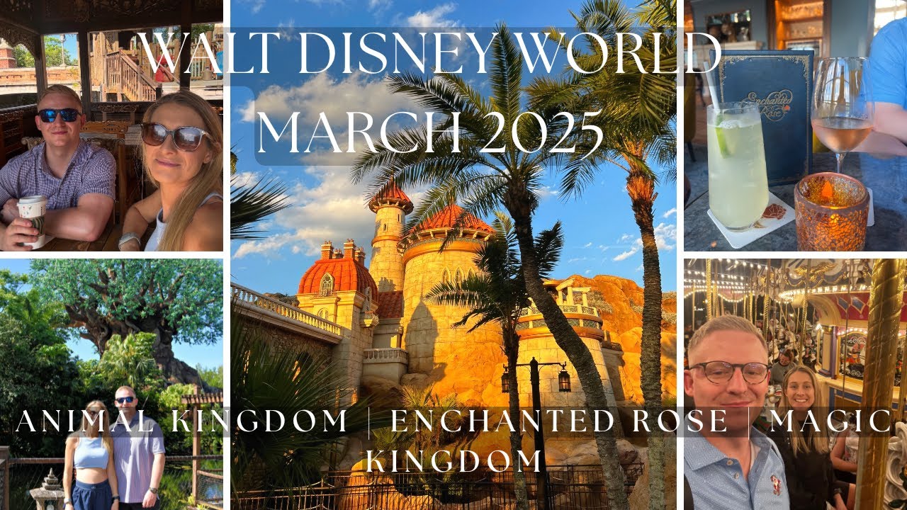 Disney World | Day 9 | Animal Kingdom, Enchanted Rose & Happily Ever After