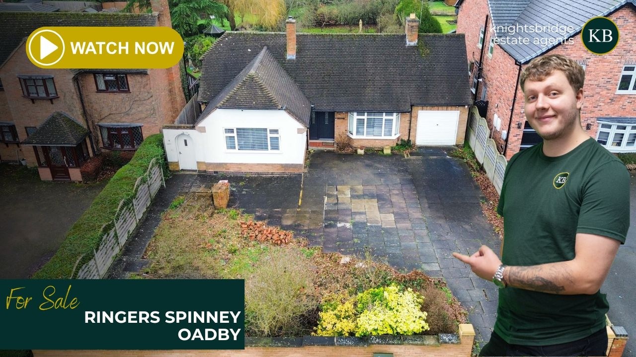 Detached 3 Bedroom Bungalow on Generous Plot | Extension Potential - Ringers Spinney, Oadby