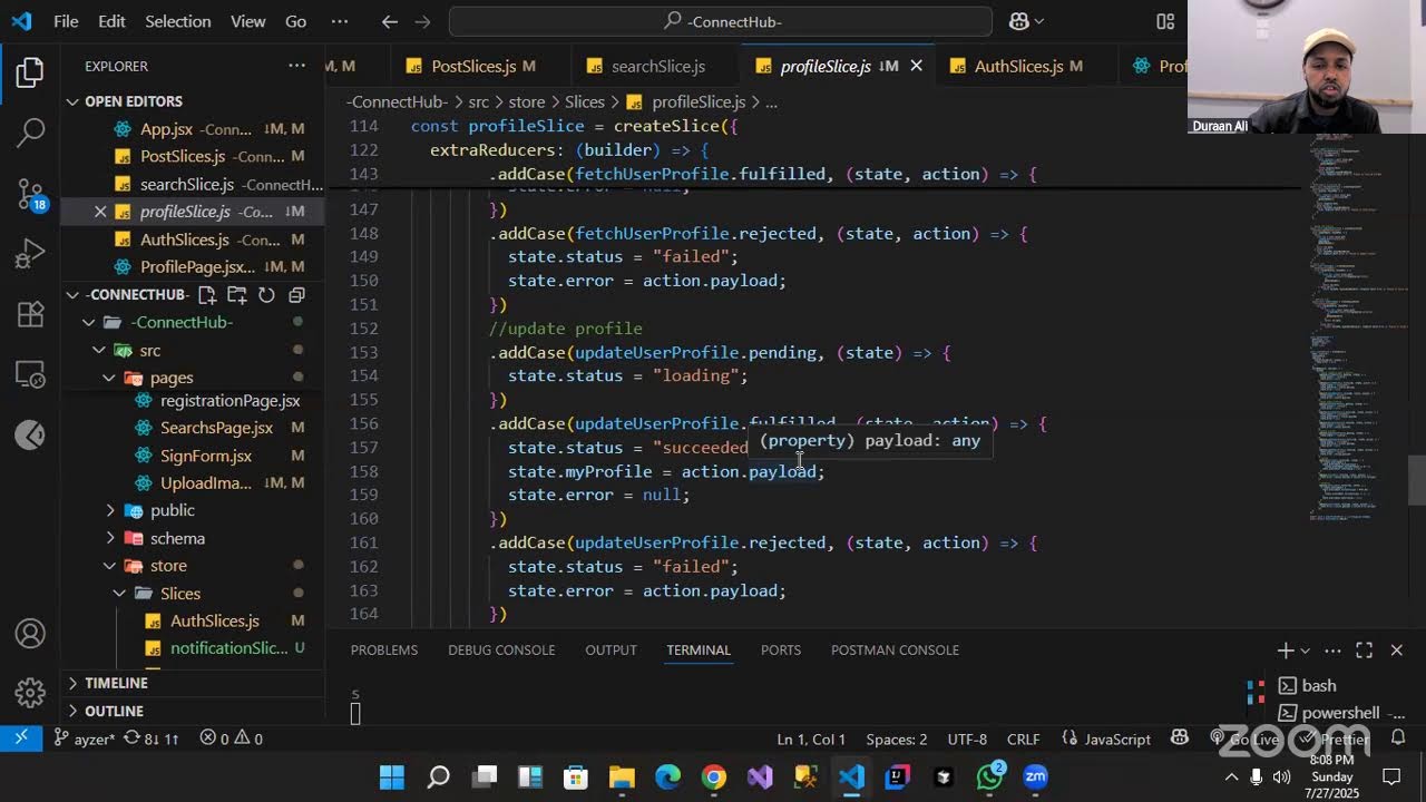 Gabi School Students - React Project Demo - LIVE 🔴