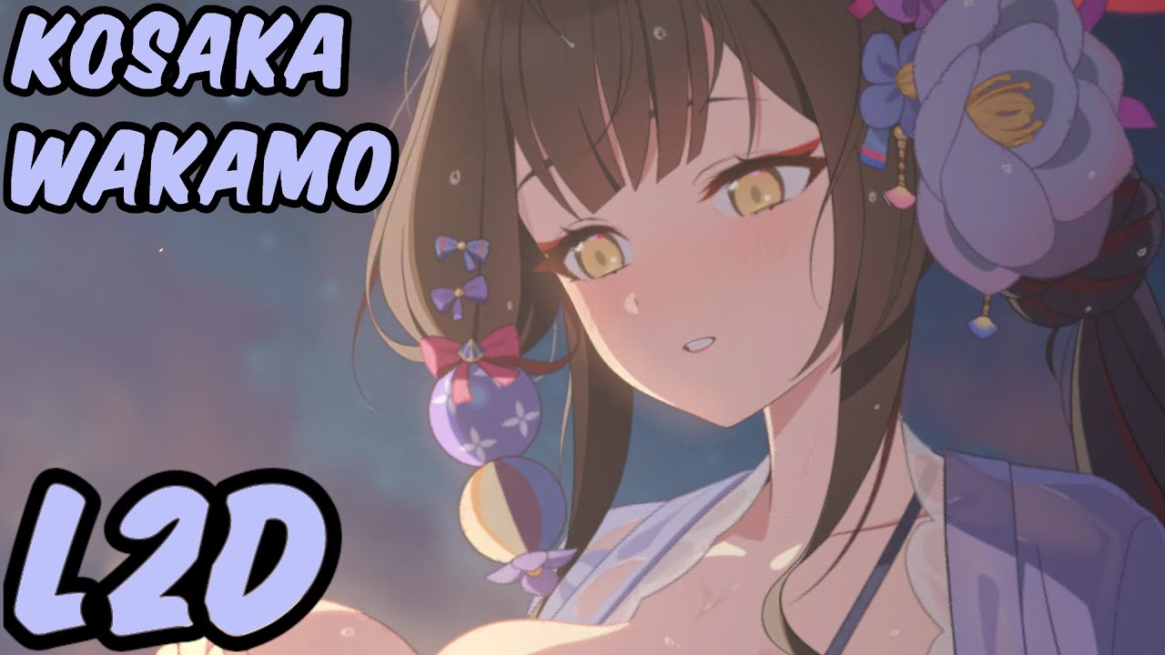 [Blue Archive] Kosaka Wakamo (Swimsuit) L2D [ENG SUB]